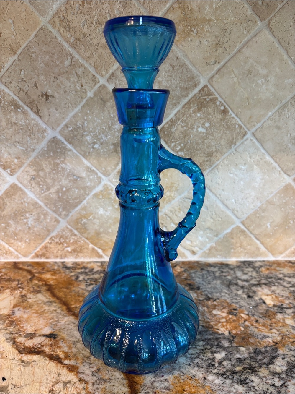 Vintage Jim Beam decanter, made in Portugal, "I Dream of Jeannie" Bottle-1973
